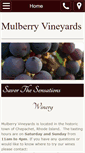 Mobile Screenshot of mulberryvineyards.com
